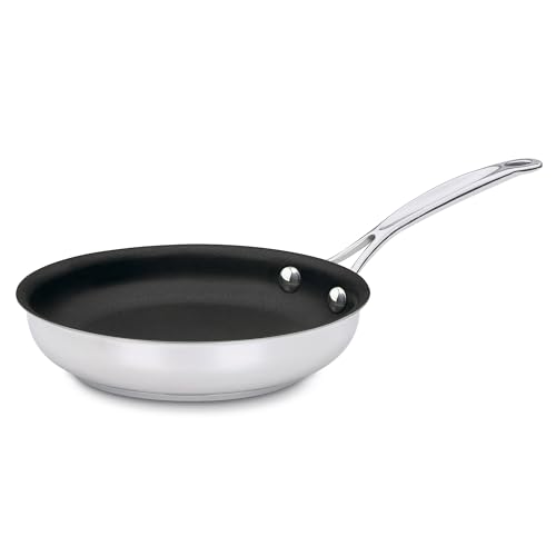 cuisinart-chef-s-classic-7-stainless-steel-nonstick-skillet-with-purelyceramic-c image 2