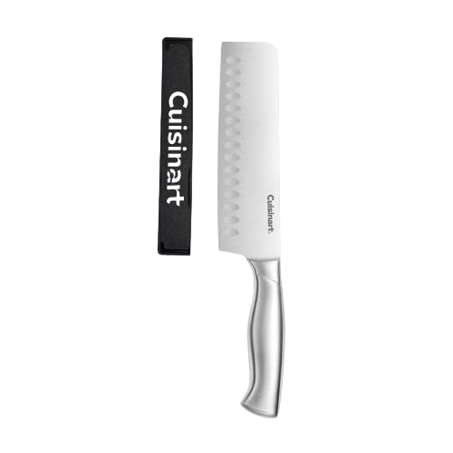 cuisinart-7-nakiri-knife-with-blade-guard-stainless-steel-collection image 1