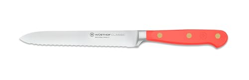 w-sthof-classic-coral-peach-5-serrated-utility-knife image 7