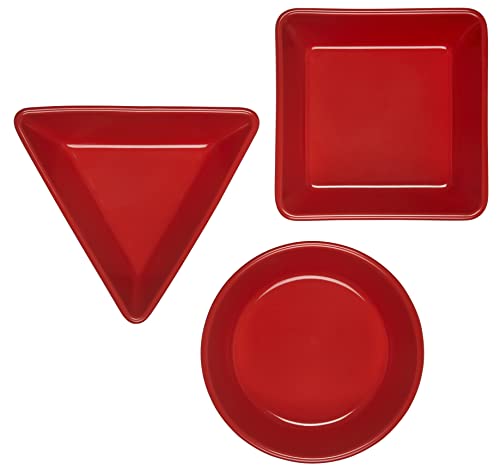 le-creuset-stoneware-set-of-3-tapas-dishes-cerise image 8