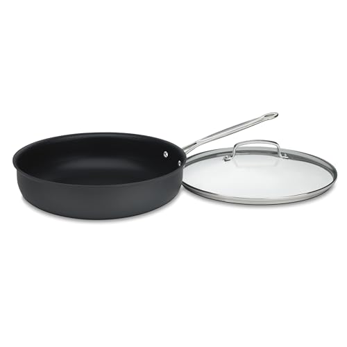 cuisinart-chef-s-classic-nonstick-hard-anodized-12-deep-fry-pan-with-cover image 2