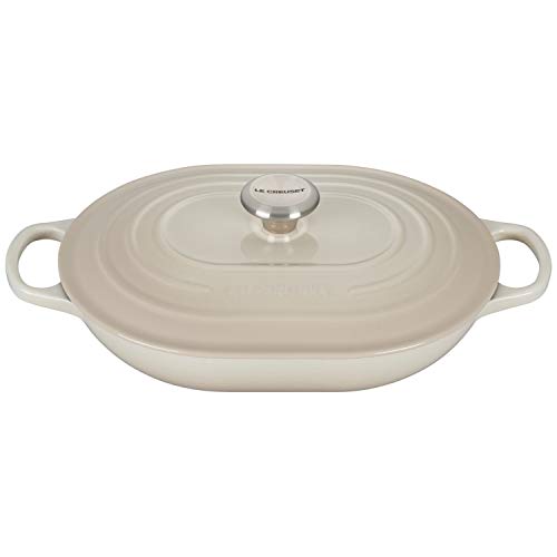le-creuset-enameled-cast-iron-signature-oval-casserole-with-lid-3-75-quart-merin image 5