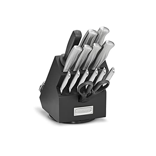 cuisinart-c77ss-15pbr-15-piece-stainless-steel-rotating-cutlery-block-set-with-c image 2