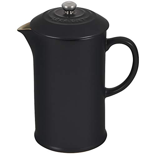 le-creuset-stoneware-french-press-34-oz-cerise-red-premium-heat-retention image 8