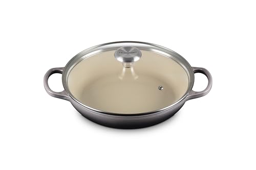 le-creuset-enameled-cast-iron-signature-round-braiser-2-25-qt-with-glass-lid-oys image 8