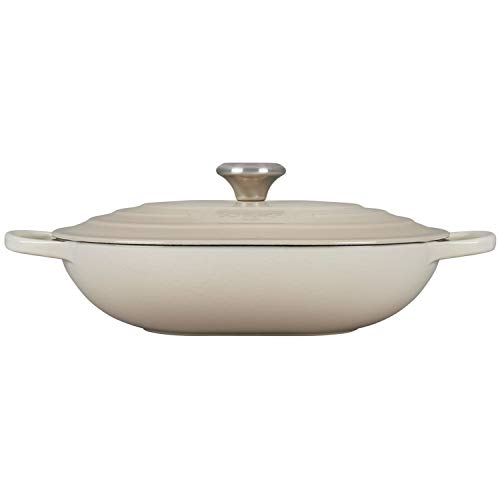 le-creuset-enameled-cast-iron-signature-oval-casserole-with-lid-3-75-quart-merin image 6