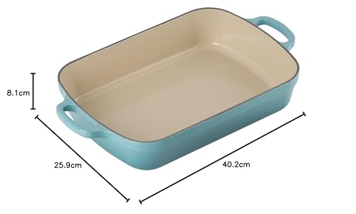 le-creuset-enameled-cast-iron-signature-rectangular-roaster-5-25-qt-11-7-x-16-8- image 8