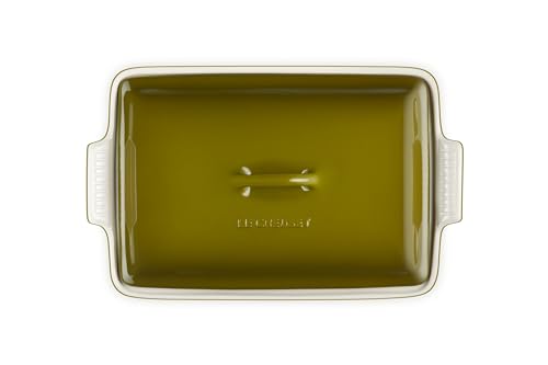 le-creuset-stoneware-heritage-rectangular-covered-casserole-4-qt-olive image 8