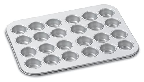 cuisinart-chef-s-classic-nonstick-bakeware-24-cup-mini-muffin-pan-amb-24mmp-silv image 4