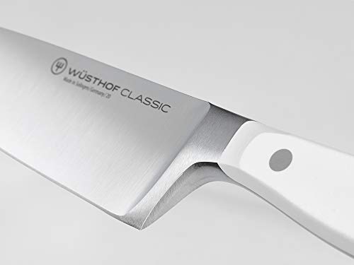 w-sthof-classic-white-6-chef-s-knife-forged-german-steel-white-handle image 8