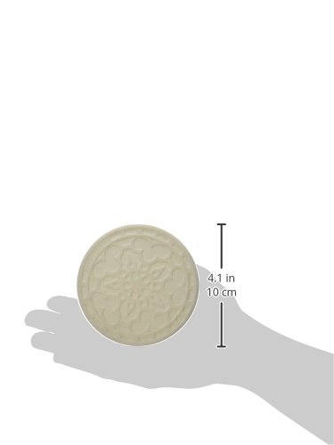 le-creuset-silicone-french-coasters-set-of-4-4-inch-diameter-white image 6