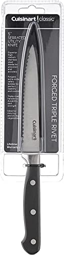 cuisinart-triple-rivet-collection-5-serrated-utility-knife-black-c77tr-5sut image 7
