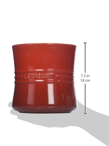 le-creuset-stoneware-utensil-crock-2-75-qt-cerise image 5