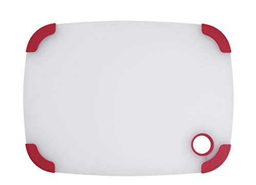 cuisinart-14-inch-semi-transparent-cutting-board-with-red-trim-sturdy-poly-board image 2