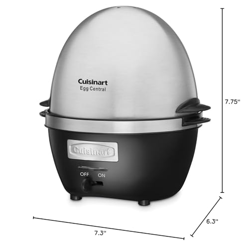 cuisinart-cec-10-egg-central-egg-cooker-brushed-stainless-steel-10-egg-capacity image 6