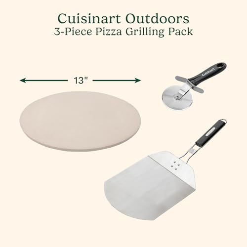 cuisinart-3-piece-pizza-grilling-pack-13-round-pizza-stone-for-grill-with-cutter image 8