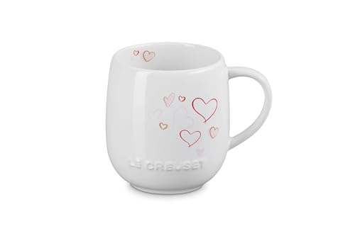 le-creuset-mon-coeur-collection-stoneware-heritage-mug-13oz-white-with-hearts image 6