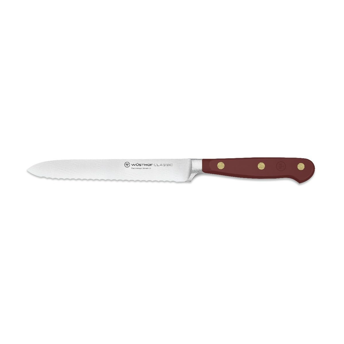 w-sthof-classic-fresh-rosemary-5-serrated-utility-knife-precision-forged-high-ca image 6