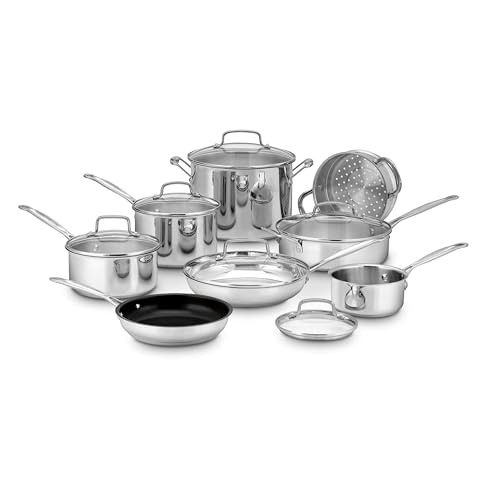 cuisinart-chef-s-classic-stainless-14-piece-cookware-set image 4