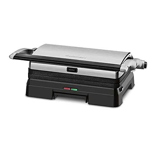 cuisinart-griddler-gr-11p1-indoor-grill-panini-press-stainless-steel-nonstick-pl image 7