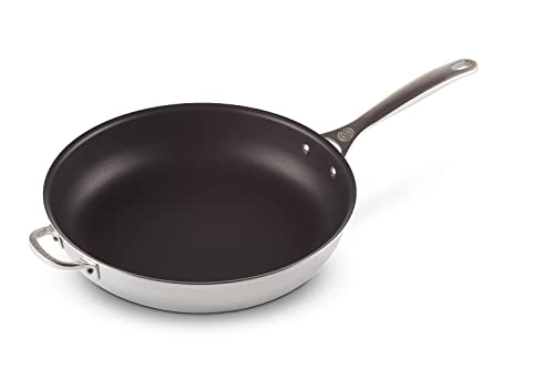 le-creuset-tri-ply-stainless-steel-nonstick-12-5-deep-fry-pan-with-helper-handle image 7