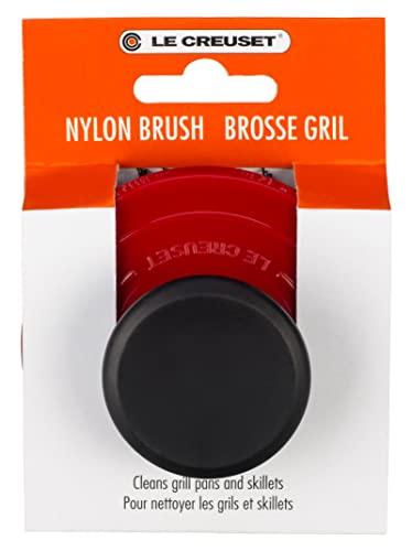 le-creuset-nylon-grill-brush-3-1-4-cerise-dishwasher-safe image 5