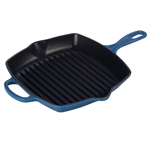 le-creuset-signature-square-skillet-grill-and-panini-press-set-10-25-marseille image 5