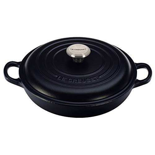 le-creuset-braiser-1-5-qt-licorice-enameled-cast-iron image 2