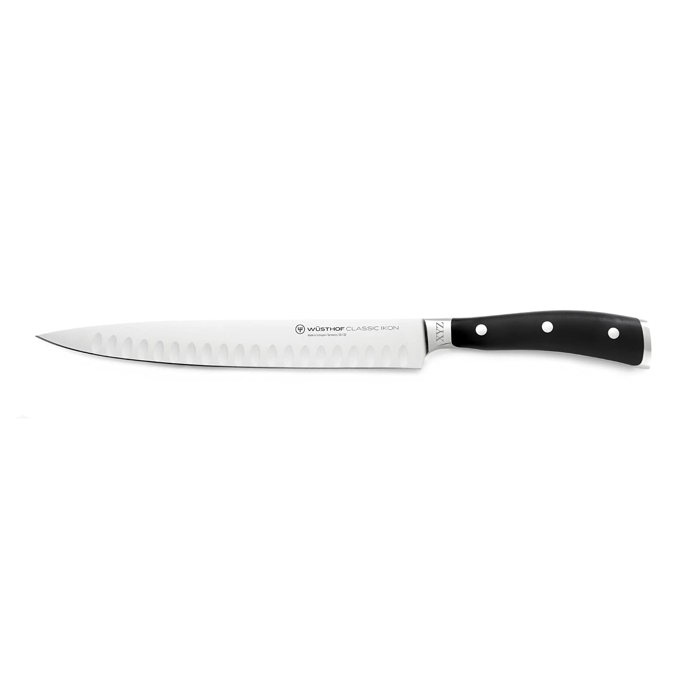 w-sthof-classic-ikon-carving-knife-9-hollow-edge-black-handle image 2