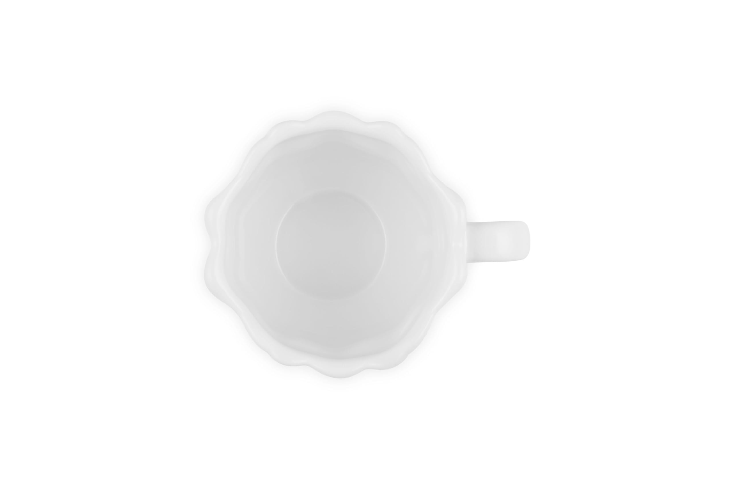 le-creuset-stoneware-petal-mug-11-oz-white image 4