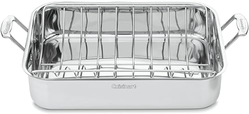 cuisinart-multiclad-pro-triple-ply-stainless-steel-16-inch-roasting-pan-with-rac image 6