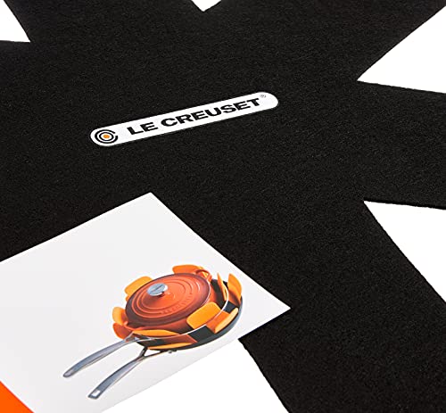 le-creuset-set-of-3-felt-cookware-protectors-black-machine-washable-scratch-prev image 8