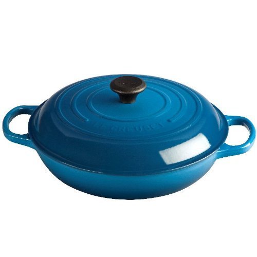 le-creuset-enameled-cast-iron-signature-braiser-5-qt-marseille image 3