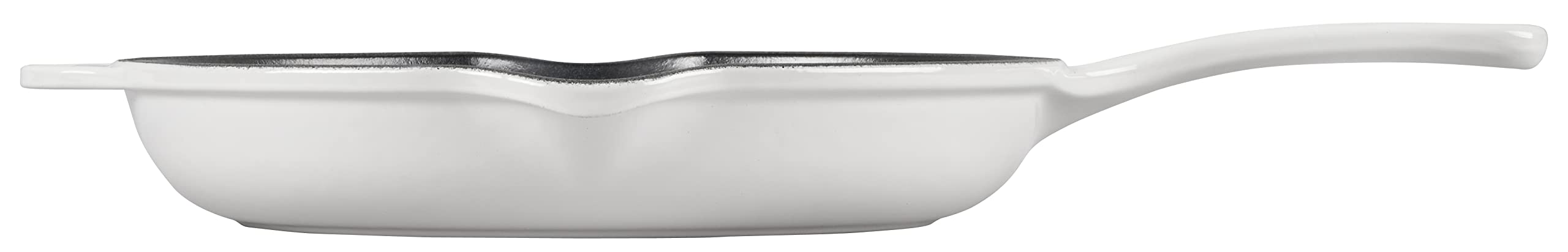 le-creuset-classic-cast-iron-handle-skillet-9-white image 3