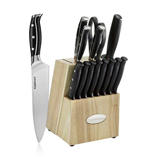 cuisinart-classic-15-piece-knife-block-set-with-nitrogen-infused-steel-black image 8