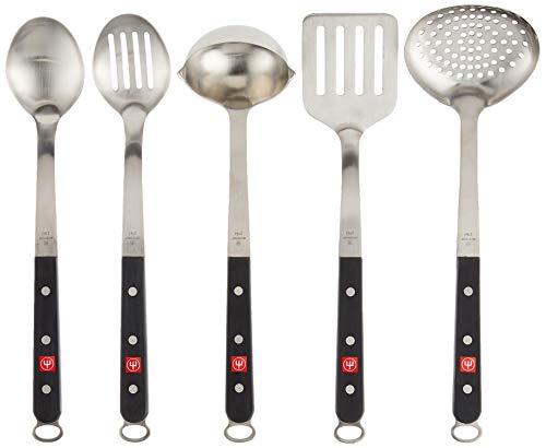 w-sthof-five-piece-kitchen-tool-set-14-stainless-steel-utensils image 4