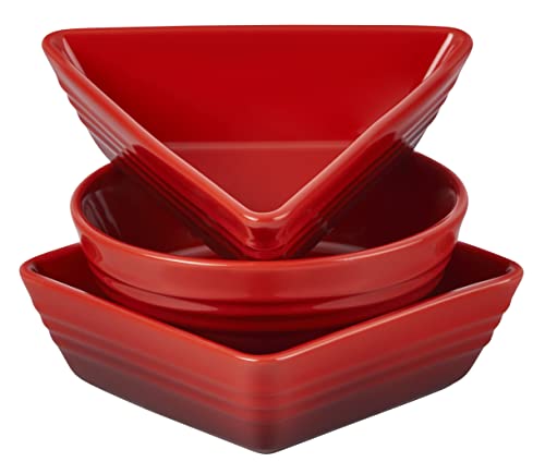 le-creuset-stoneware-set-of-3-tapas-dishes-cerise image 7