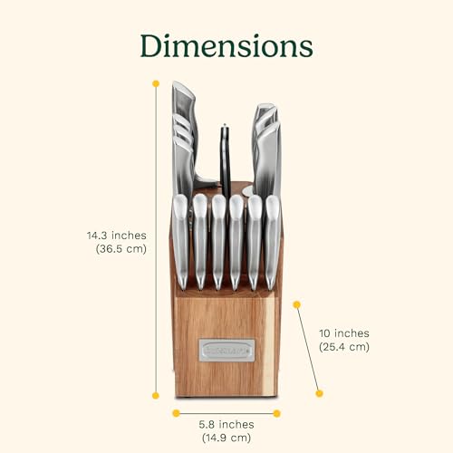 cuisinart-15pc-german-stainless-steel-hollow-handle-cutlery-block-set-with-acaci image 6