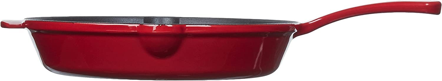 cuisinart-chef-s-classic-enameled-cast-iron-10-inch-round-fry-pan-cardinal-red image 2