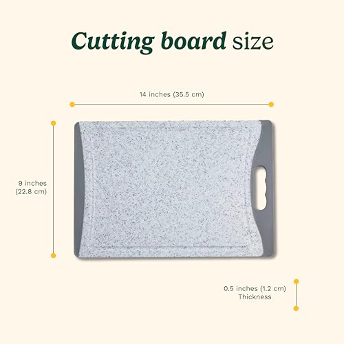 cuisinart-cpb-14mg-14-marble-poly-cutting-board-grey-non-slip-silicone-grip image 6