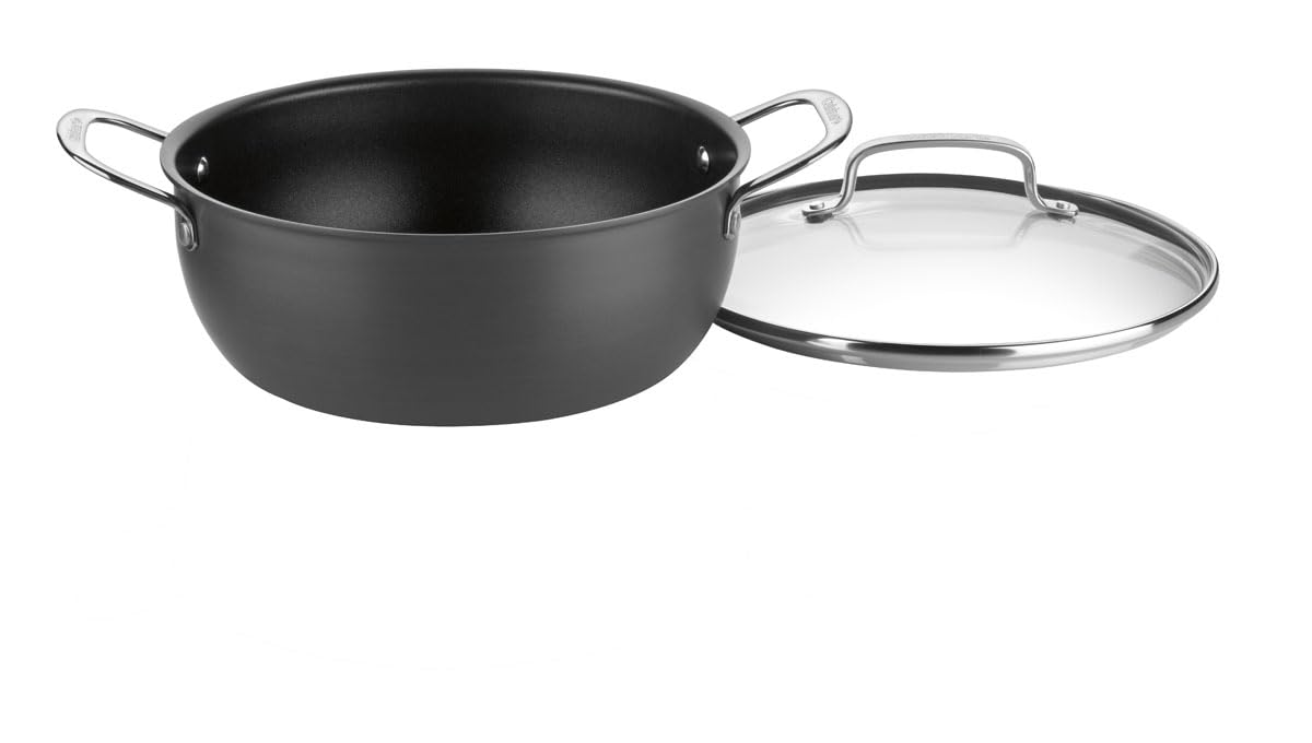 cuisinart-650-26cp-chef-s-classic-5-quart-chili-pot-with-cover-nonstick-hard-ano image 2