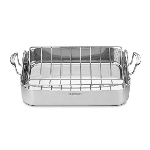 cuisinart-multiclad-pro-triple-ply-stainless-steel-16-inch-roasting-pan-with-rac image 4