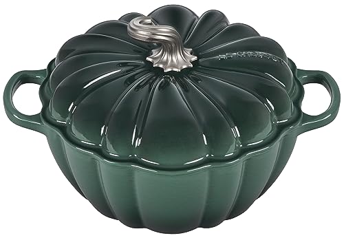 le-creuset-enameled-cast-iron-figural-pumpkin-cocotte-4-qt-artichaut image 6