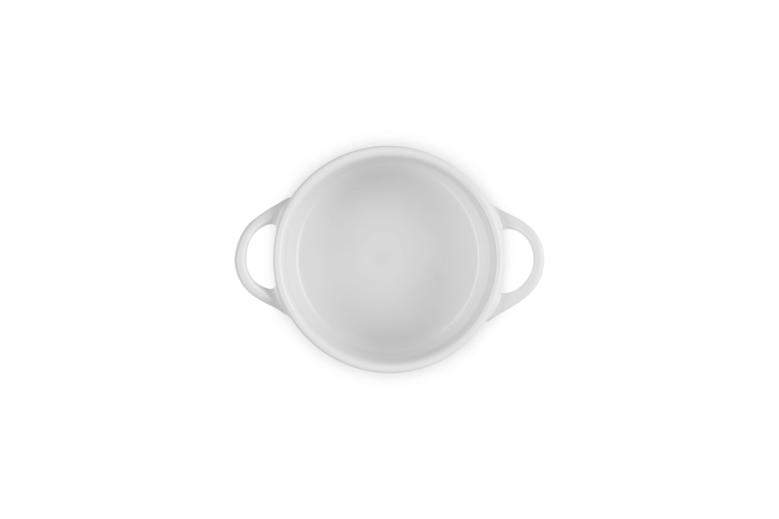 le-creuset-mon-coeur-collection-stoneware-classic-round-mini-cocotte-8-oz-white- image 3