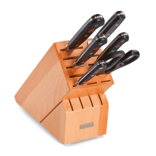 w-sthof-classic-7-piece-knife-block-set-with-13-slot-wood-block image 7