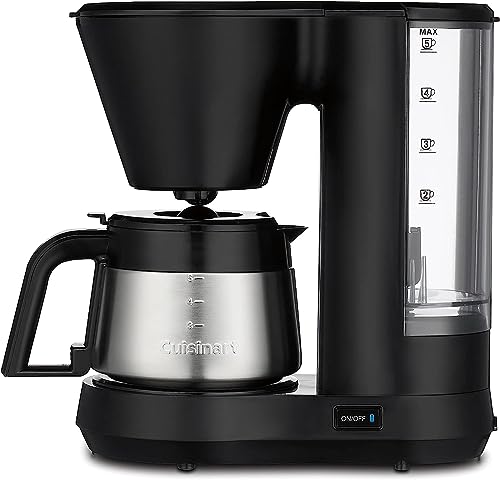 cuisinart-5-cup-coffee-maker-with-stainless-steel-carafe-dcc-5570nas-compact-des image 6
