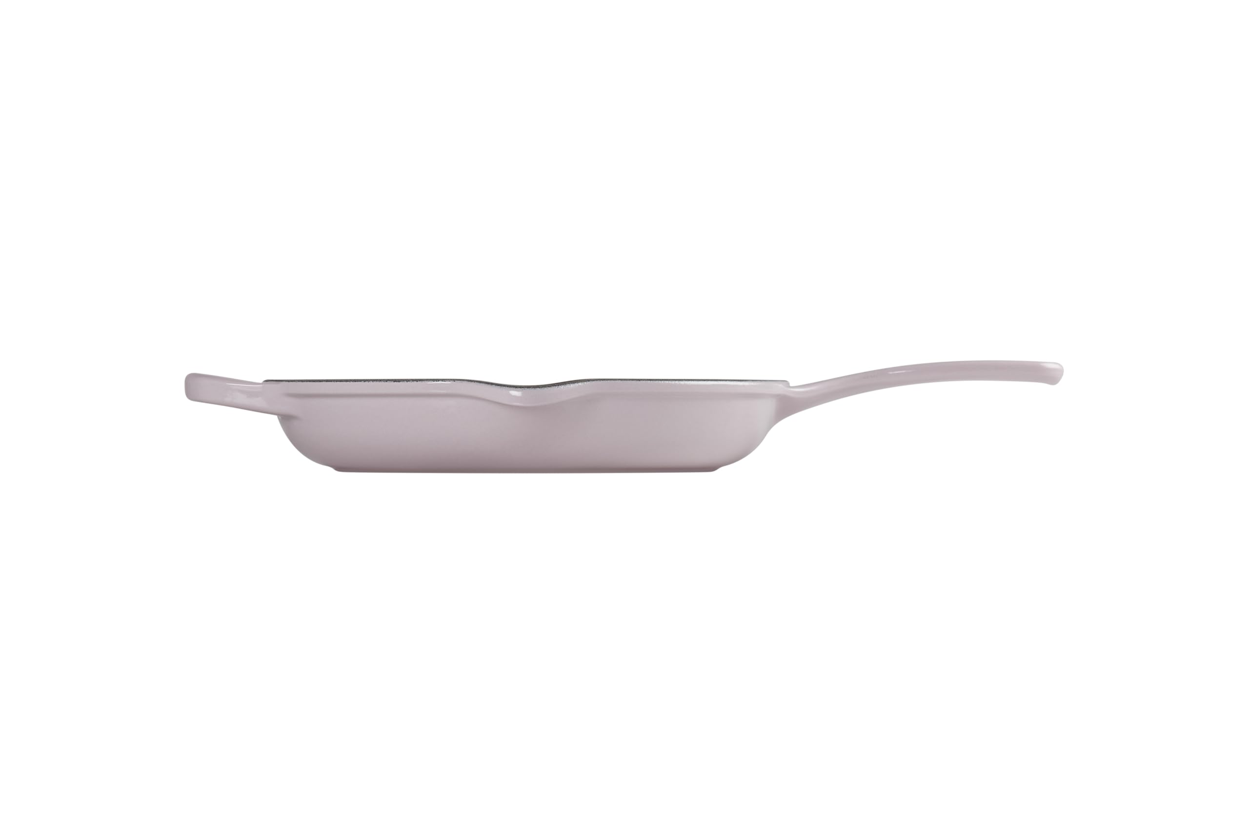 le-creuset-enameled-cast-iron-signature-iron-handle-skillet-9-shallot image 3
