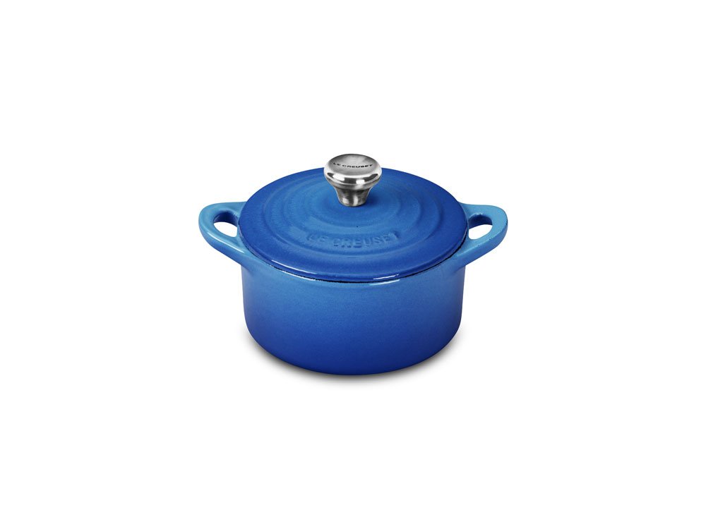 le-creuset-enameled-cast-iron-mini-cocotte-with-lid-1-3-qt-cerise image 6
