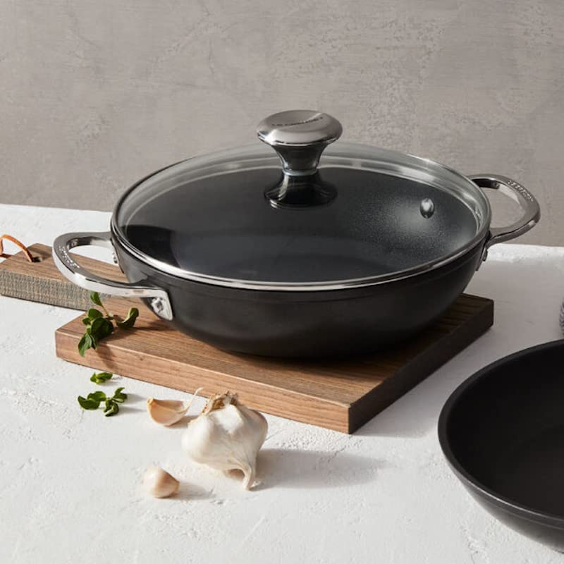 le-creuset-toughened-nonstick-pro-cookware-set-3pc-9-5-fry-pan-2-5-qt-braiser-w- image 5