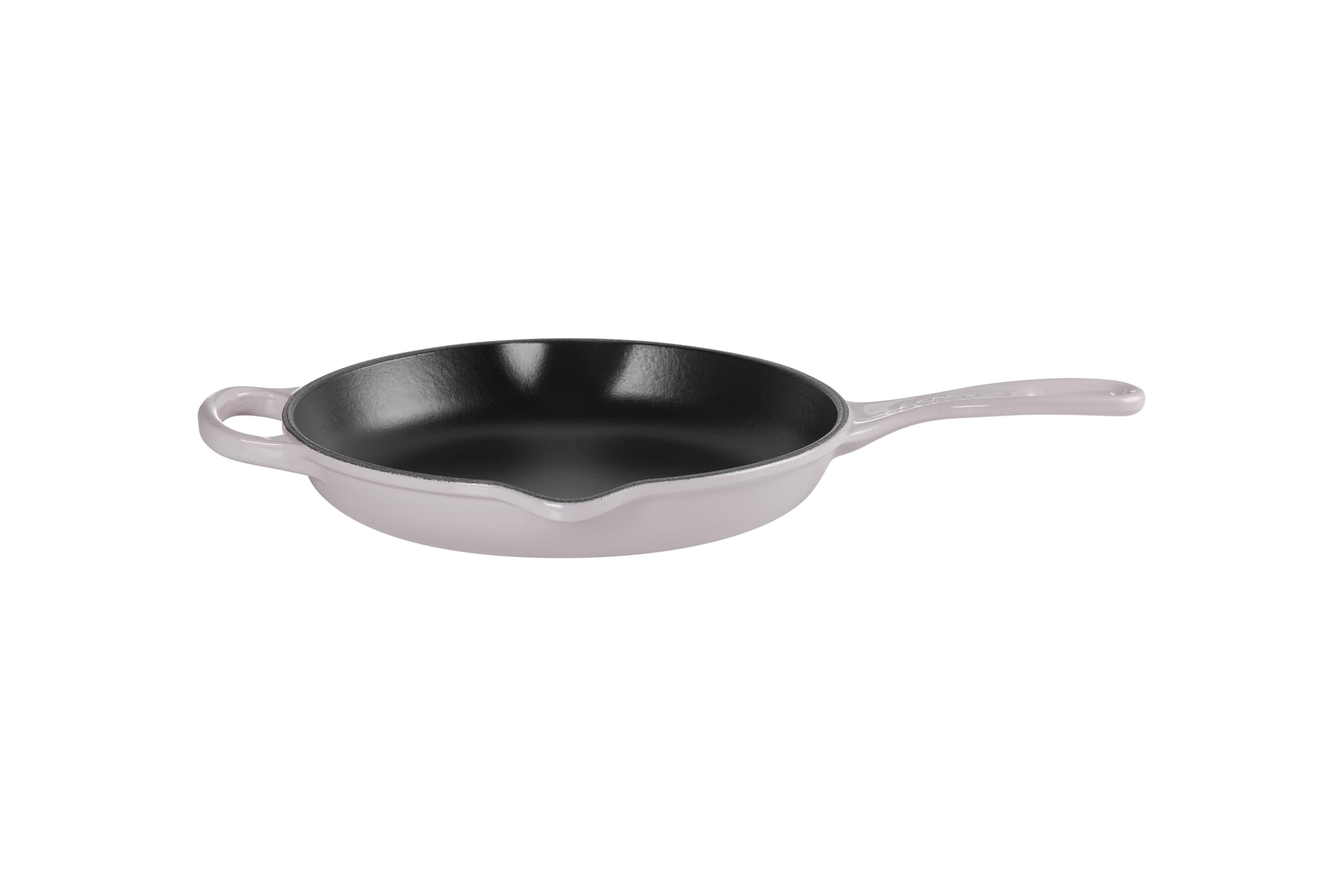 le-creuset-enameled-cast-iron-signature-iron-handle-skillet-9-shallot image 2